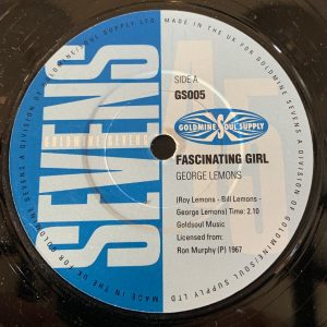 George Lemons ~ Fascinating Girl ~ Goldmine Sevens